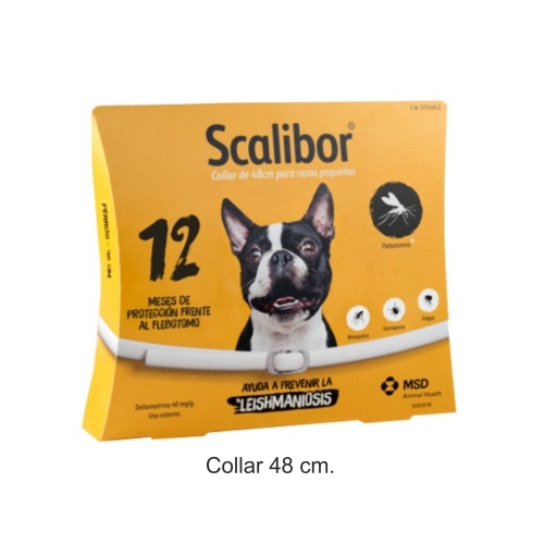 Collar Scalibor 48 Cm. 12 Meses